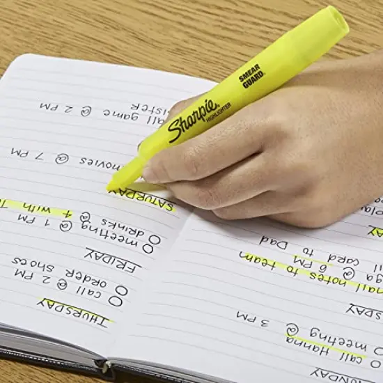 Tank Highlighters, Chisel Tip, Assorted Color Highlighters, Value Pack, 36 Count {6}