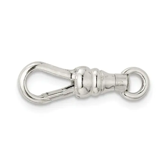 Sterling Silver Lobster Clasp W/Jump Ring (19.00Mm To 21.80Mm) {1}