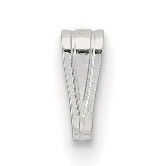 Sterling Silver 1.8mm Snap On Bail - Pack of 6 {1}