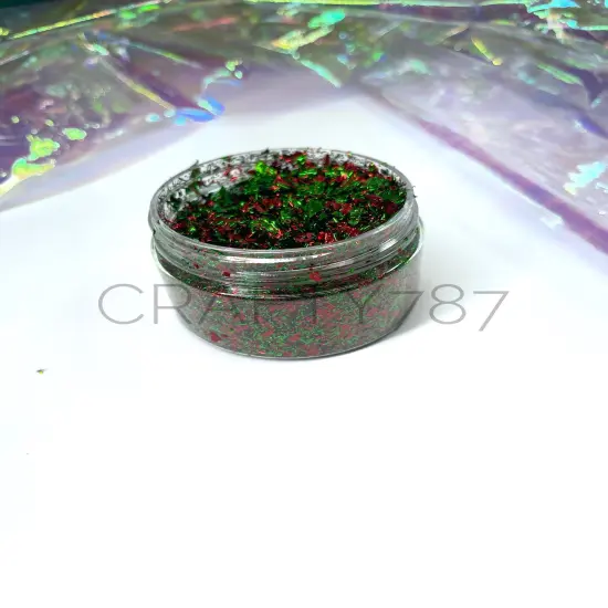 Christmas red and green Foil {2}