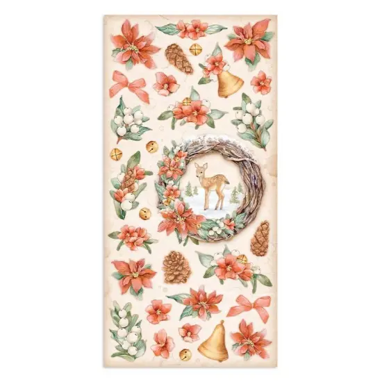 All Around Christmas 6x12 Collectables Paper Pack - Stamperia {3}