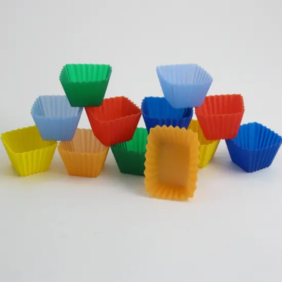 MINI SILICONE BAKING CUPS, 1.5" X 1.5" {1}