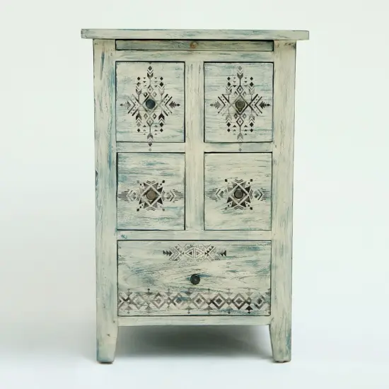 Decor Stamp - Tribal Prints 12"x12" sheet size, total 9 pcs {2}