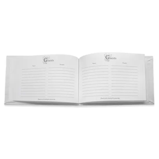 Jayla Floral Bridal/Wedding Guest Book {2}