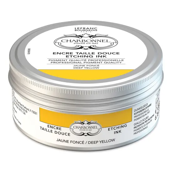 Charbonnel Etching Ink - Deep Yellow, 200 ml {1}