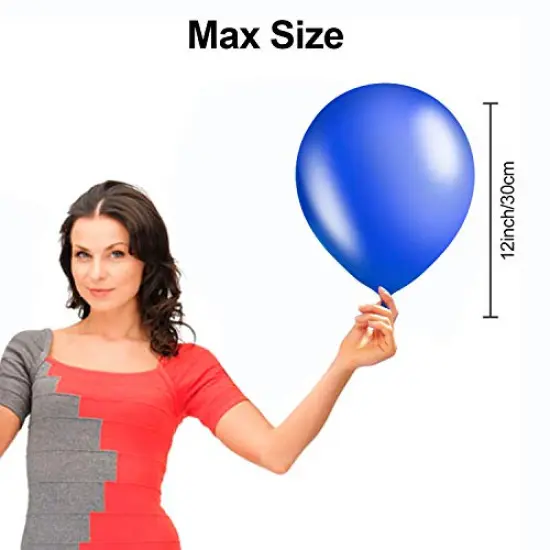 100 PCS Party Balloons - 12 Inch Premium Assorted Colorful Latex Balloons, Bulk Pack for Birthday, Christmas, Wedding, Anniversary, and Vacation {3}