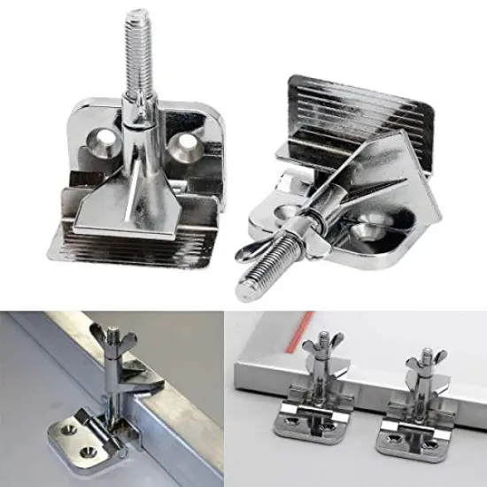 2Pcs Screen Frame Butterfly Hinge Clamp for Silk Screen Printing Hobby Printer Include Four Screws {3}