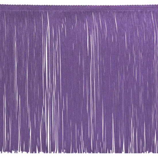 5 yards of 9" Chainette Fringe Trim | 5 yard cut Grape {1}