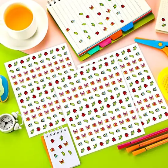 3000 Pcs Bug Stickers for Kids Insect Stickers Ladybug Stickers Small Buggy Stickers for Kids Reward Chart Classroom Reward Home Decor Room Wall DIY (Multicolor, Bug) {5}