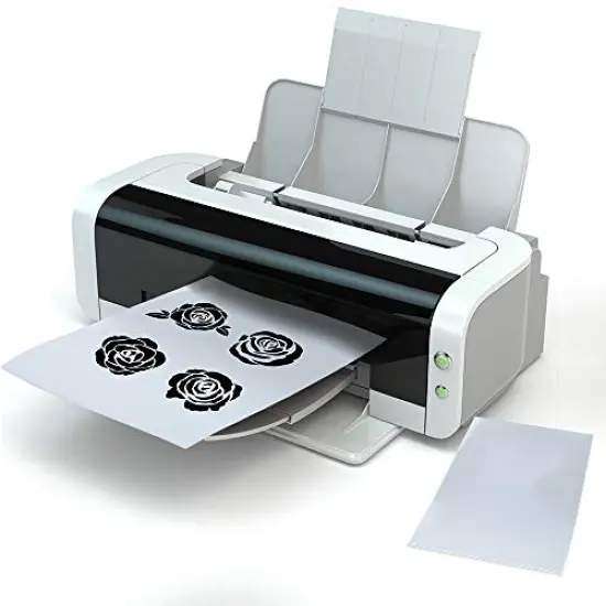 23 Pieces Screen Printing Starter kit Include 3 Different Size of Wood Silk Screen Printing Frame with Mesh, Screen Printing Squeegees, Inkjet Transparency Film, Ink Knife, and Mask Tape {4}