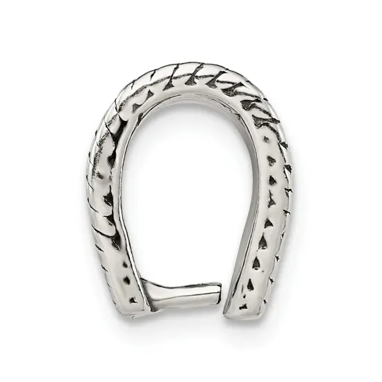 Sterling Silver Bail - Pack of 4 {2}