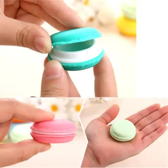 30 Pcs Cute Macaron Mini Storage Case Jewelry Box Case Container Earring Travel Organizer (Multicolor) {3}