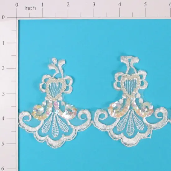 Vintage Flower Girl Lace Trim {2}