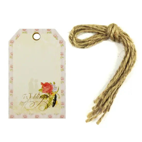 Wrapables Printing Tag, Set of 24 Wedding {4}