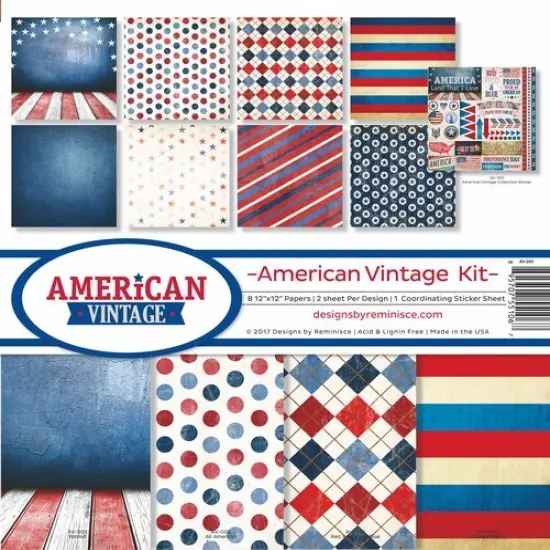 Reminisce American Vintage Collection Kit {1}