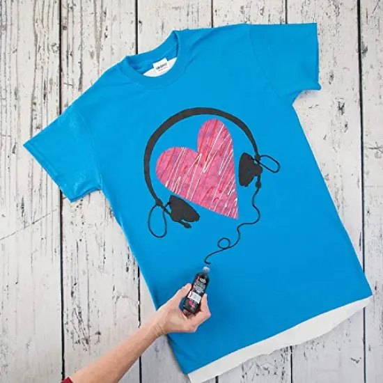 20 Pack Dimensional Fabric Pack, Non-Toxic and Permanent 3D Paint for Fashion Party 20 Pack {3}