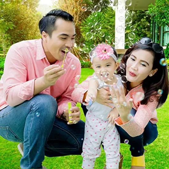 40 Pieces Star Bubble Wands Assortment Neon Party Favors Summer Gifts Fun Toys {5}