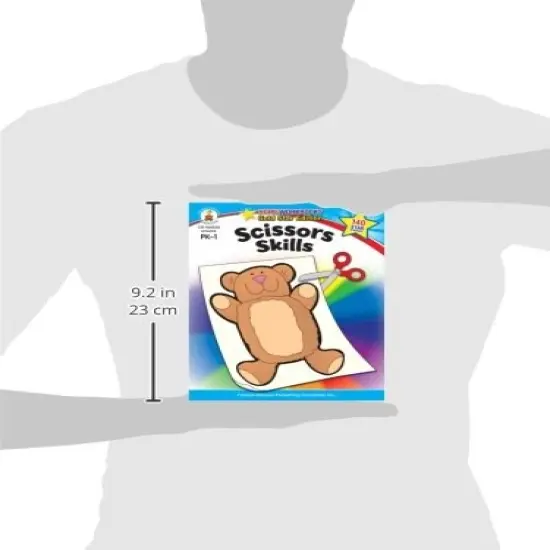 Scissor Skills Activity Book for Kids Ages 3-5, Colorful Animals, Shapes, and Line Formation Cut and Paste Activities, Kids Craft Book With Incentive Chart and Stickers, PreK+ {2}