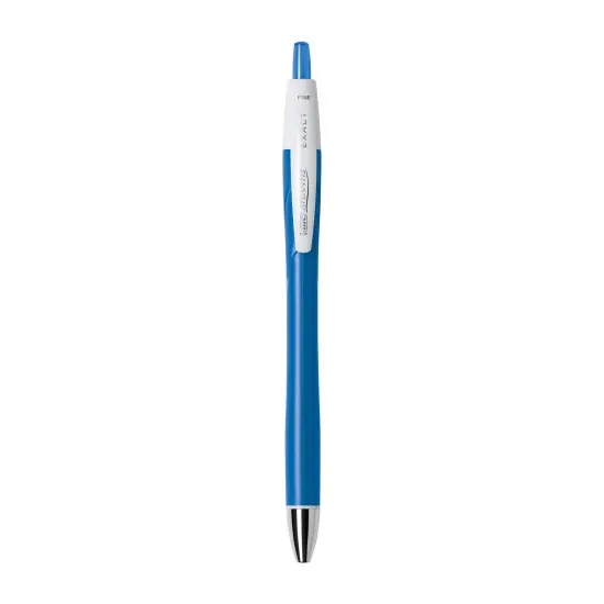 BIC Glide Exact Blue Retractable Ballpoint Pens, Fine Point (0.7mm), 12-Count Pack, Ultra Smooth Writing Blue Pens {3}