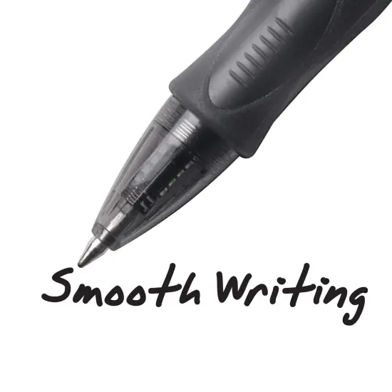 BIC Gel-ocity Original Retractable Gel Pen, Medium Point (0.7 mm), Black, 24-Count Retractable Pens {1}