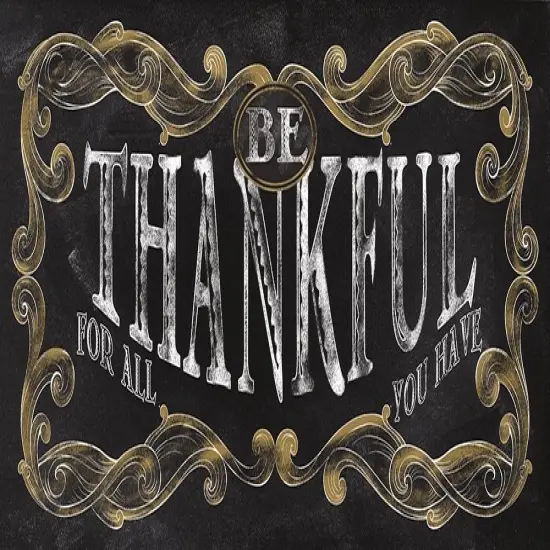 Be Thankful Poster Print by Conrad Knutsen # 14639 {1}