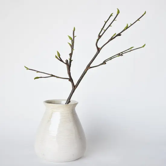 36" Faux Magnolia Tree Branch Stem {5}