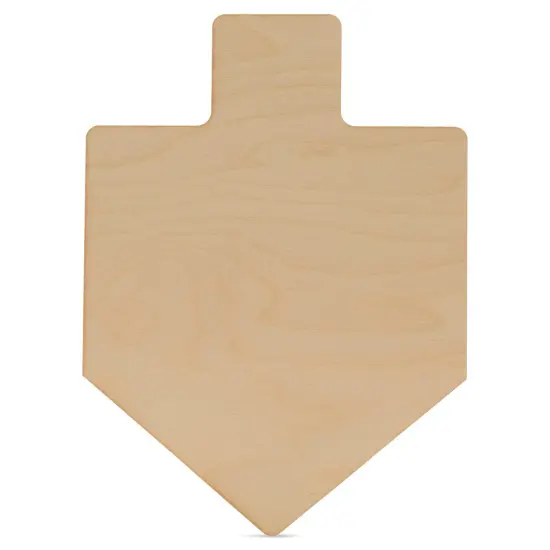 Wooden Dreidel Cutout 12", for Hanukkah D&eacute;cor and Crafts | Woodpeckers {1}