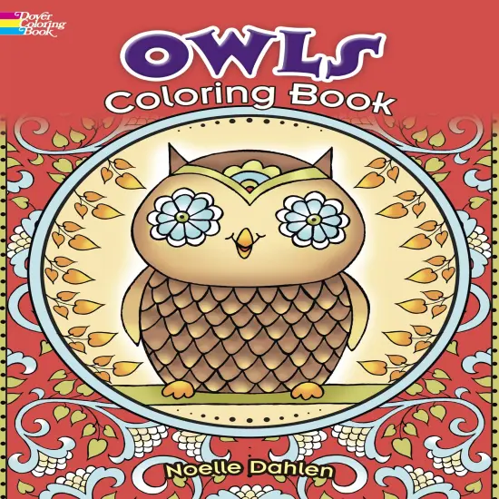 Owls Coloring Book-Softcover {1}
