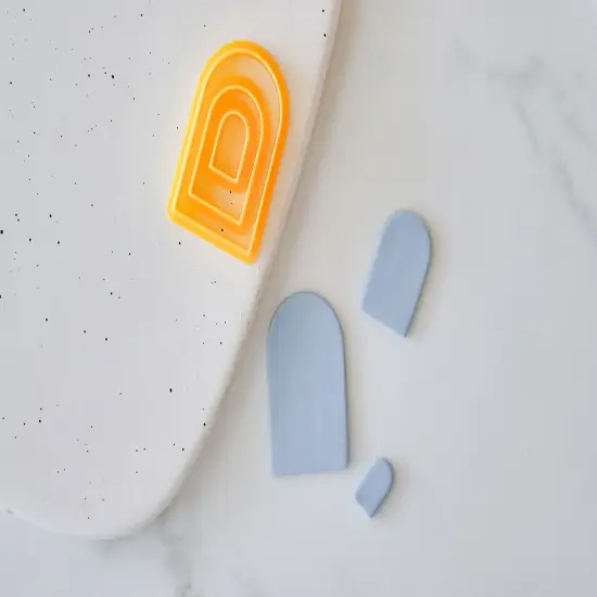 Window Arch Polymer Clay Cutter Set {4}