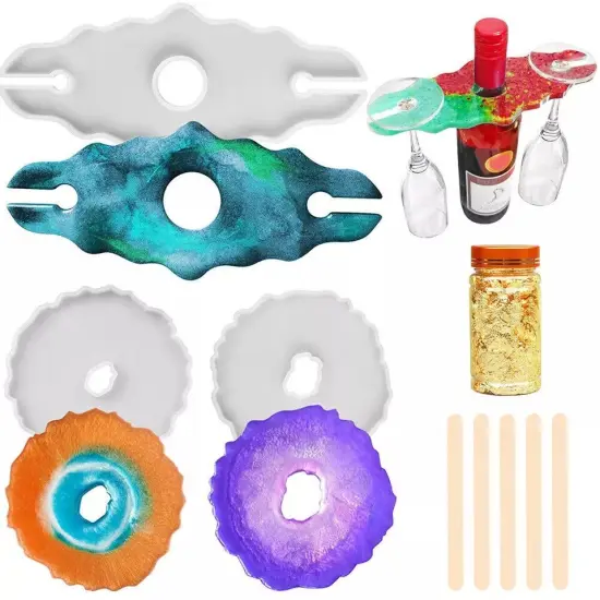 Resin Molds Silicone Kit {3}