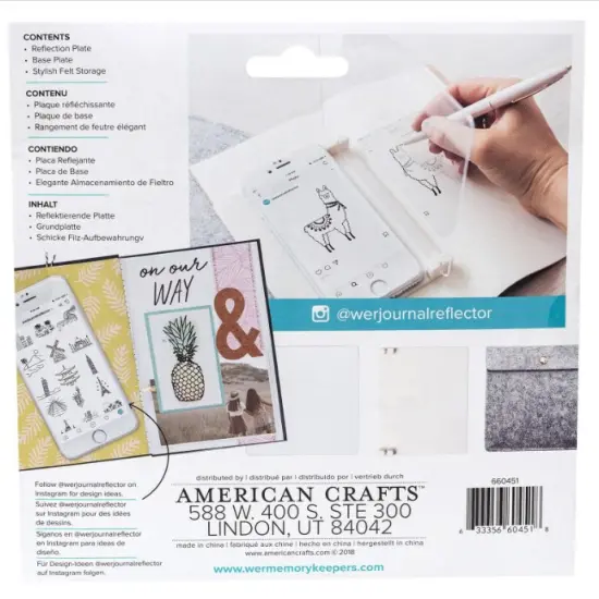 TOOL - We R Memory Keepers - We R Memory Keepers Journal Magic Reflector - TRACER (3 PIECES) 660451 by American Crafts {5}