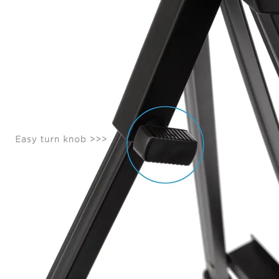 SoHo Urban Artist Black Aluminum Tabletop Easel Stand, Portable Easel for Display, Painting Canvas and More {5}