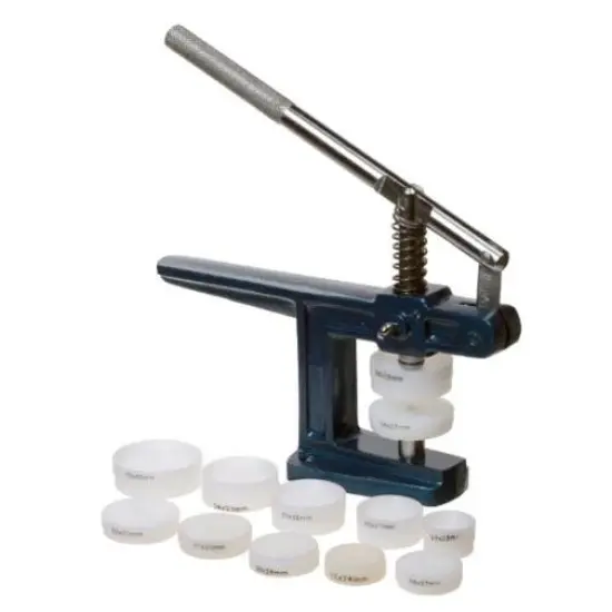 Watch Case Snap Back Opener Remover Repair Tool Press w/12 Nylon Dies Kit {2}