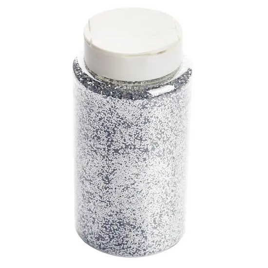 1 lb Shimmering Craft Glitter Silver {1}