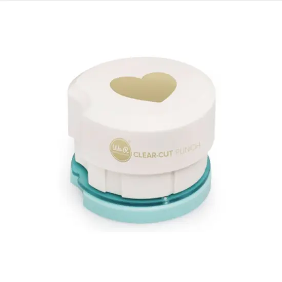 American Crafts TOOL - We R Memory Keepers - CLEAR CUT PUNCHES - 2IN - HEART 660708 {2}