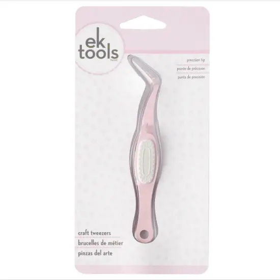 Craft Tweezers PINK EK Success 54000036 Pinzas Ek Tools by American Crafts {3}