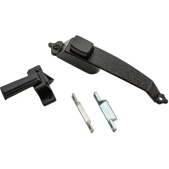 Colonial Push Button Latch Black {1}