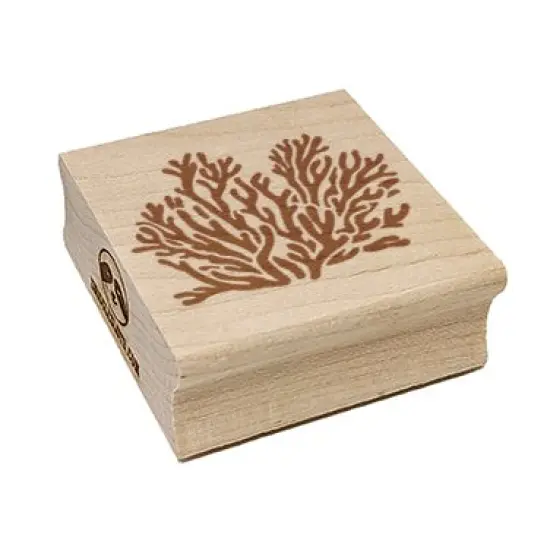 Coral Reef Ocean Square Rubber Stamp for Stamping Crafting {2}