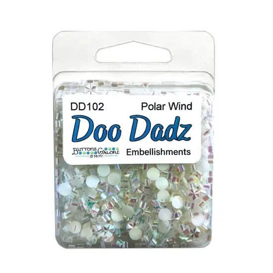 DooDadz Collection of Colorful Craft Embellishments from Buttons Galore & More Polar wind {1}