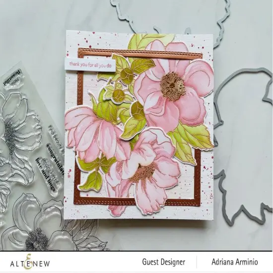 Build-A-Garden: Pristine Peonies & Add-On Die Bundle {5}