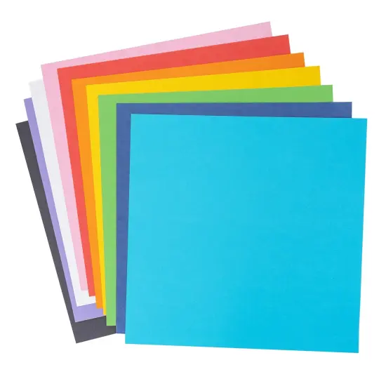 Cardstock Assortment 12"X12" 180/Pkg-Primary {3}