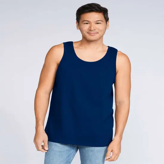 Gildan&reg; Softstyle Sleeveless Tank Top - 64200 White {7}