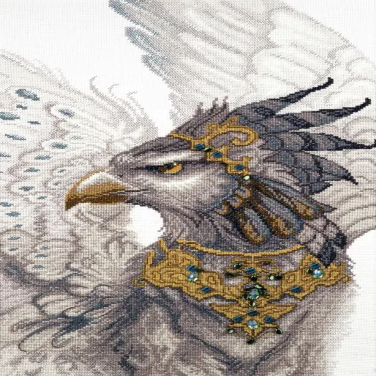 Counted cross stitch kit Griffin {1}