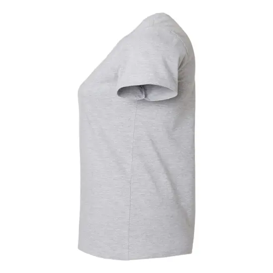 Gildan&reg; Women's Cotton Crewneck Short Sleeve T-shirt Heliconia {6}