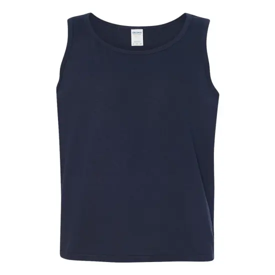 Gildan&reg; Heavey Cotton Sleeveless Tank Top - G5200 Navy {1}