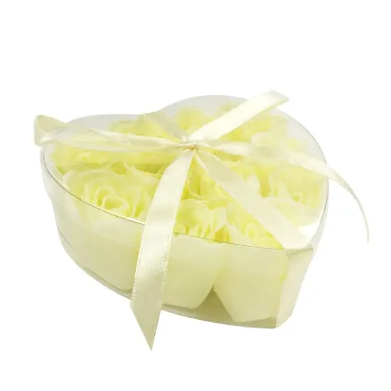 Wrapables Scented Rose Soaps (Set of 12), Ivory {2}