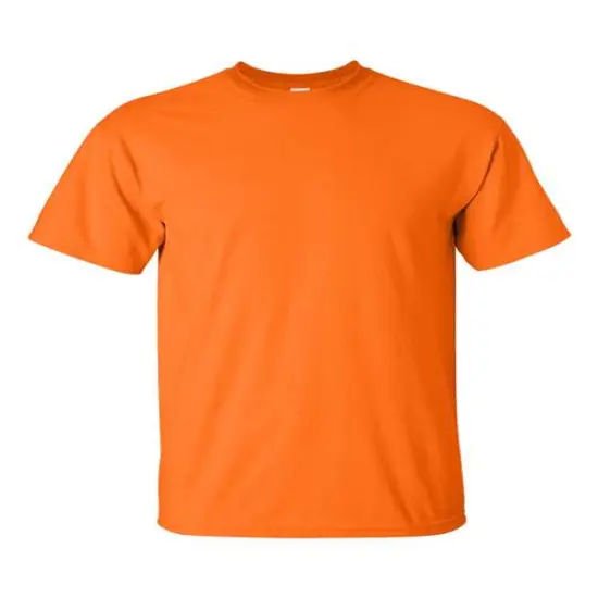 Gildan® Ultra Cotton Crewneck Short Sleeve T-Shirt Safety orange {2}