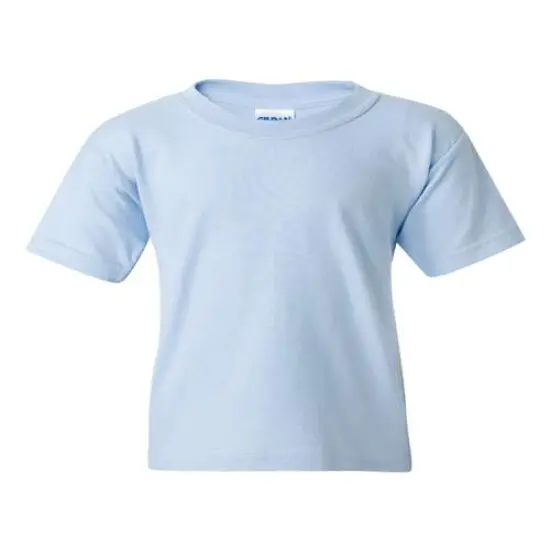 Gildan&reg; Heavy Cotton Crewneck Short Sleeve Youth T-Shirt - 5000B Light blue {2}