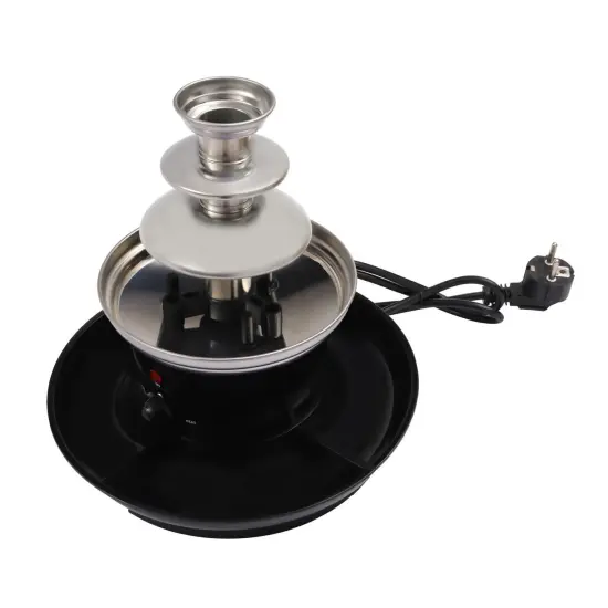 Kitcheniva 3 Tier Stainless Steel Luxury Cheese Chocolate Fountain Machine {3}