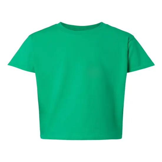 Gildan&reg; Youth Crewneck Short Sleeve Sofystyle T-shirt - 64000B Irish green {2}